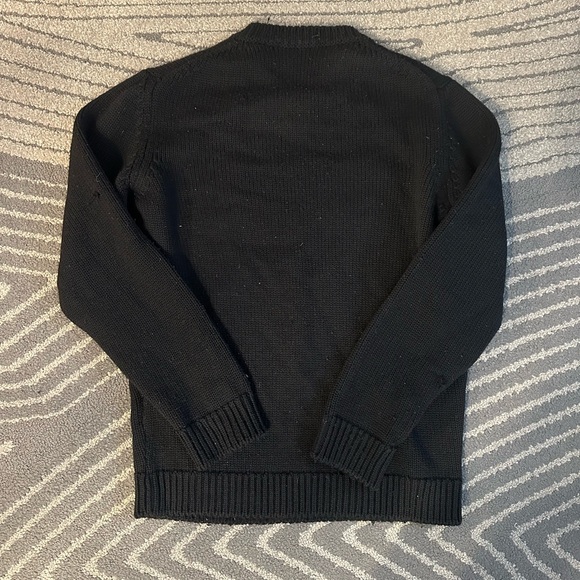 Fendi Black Crewneck Sweater for Men - Picture 12 of 12
